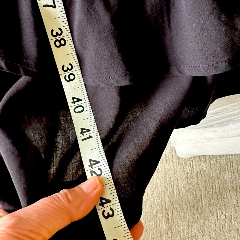 LOFT black summer dress - Size Petite Small - Picture 7 of 9